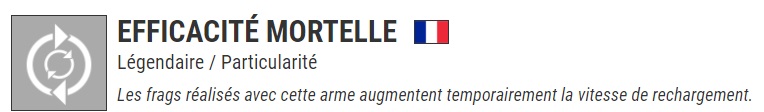 destiny 2 efficacité mortelle