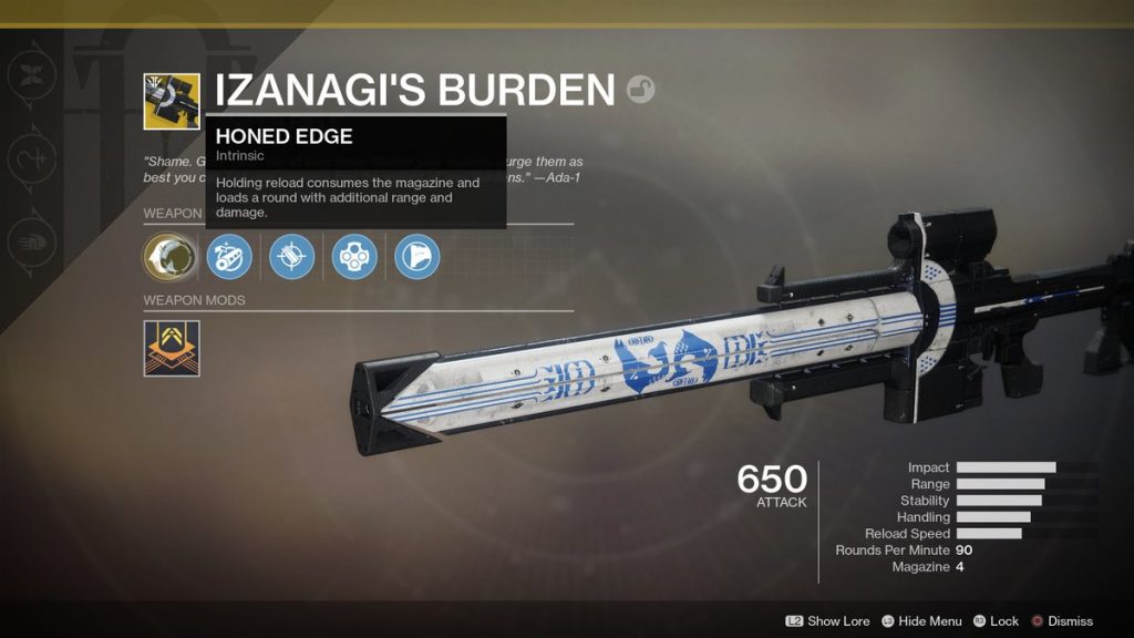 Izanagi's burden