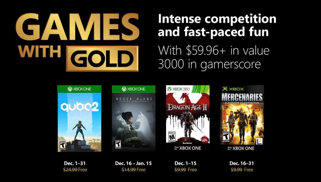 game with gold decembre 2018