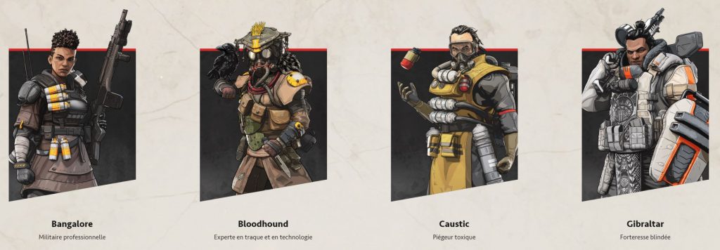 Apex Legends Personnage
