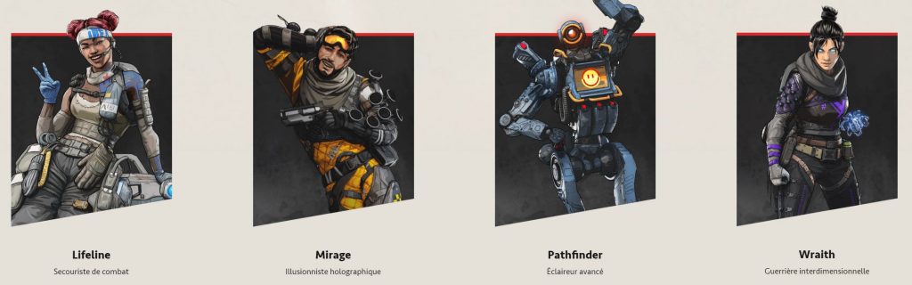 Apex Legends Personnage