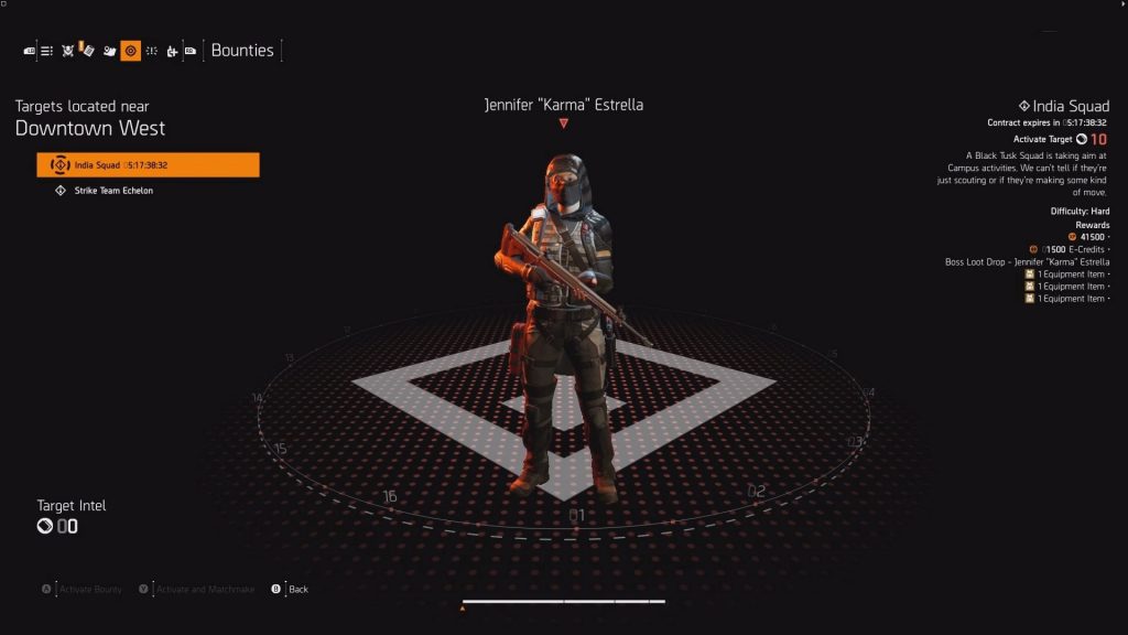 contrats the division 2