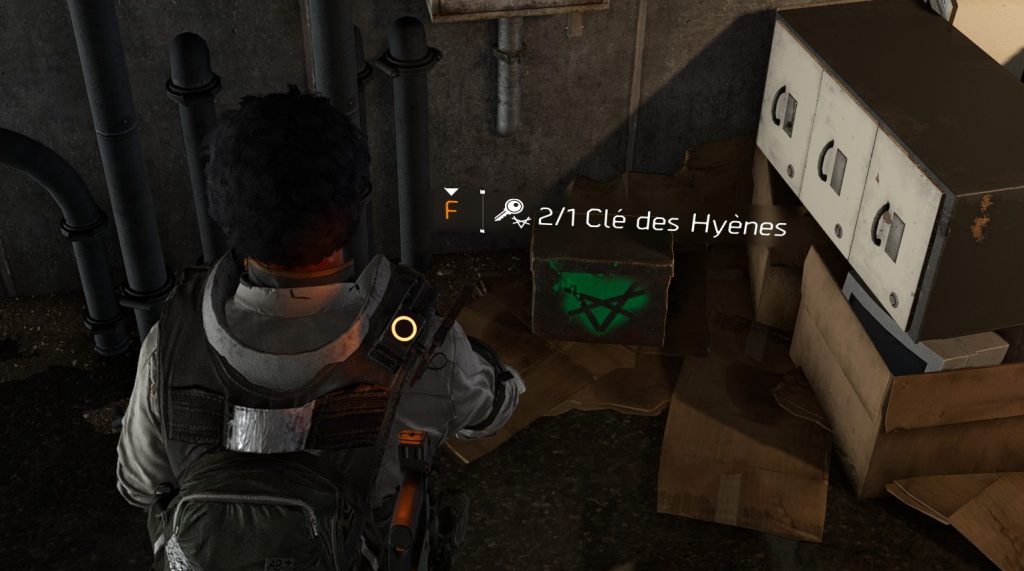 the division coffre hyène