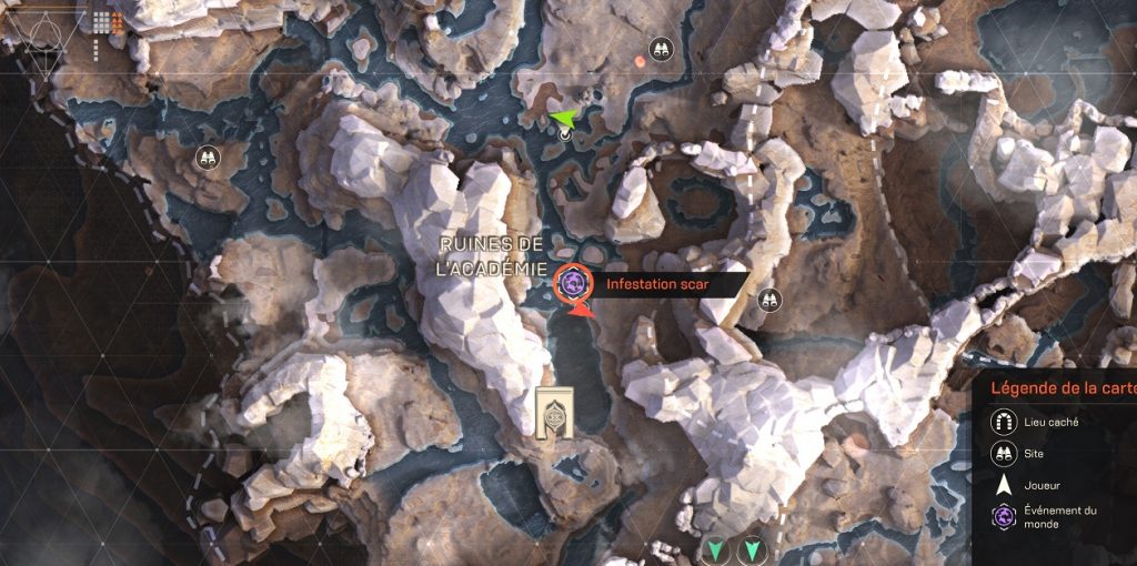 anthem infestation scar carte