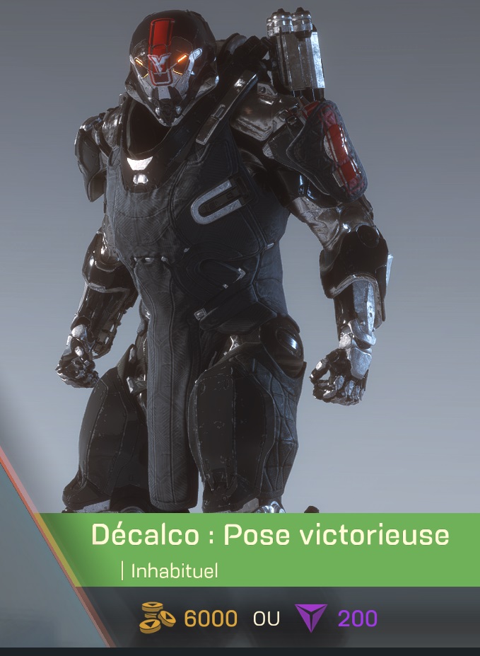 anthem pose victorieuse