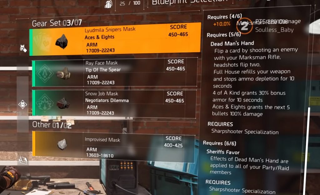 the division gear set mise à jour mai