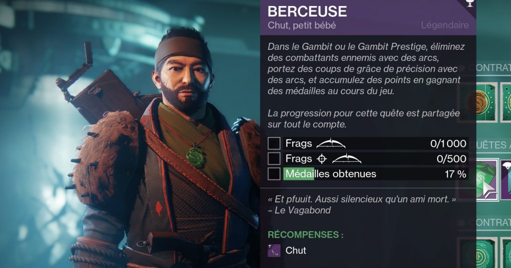 destiny 2 berceuse chut