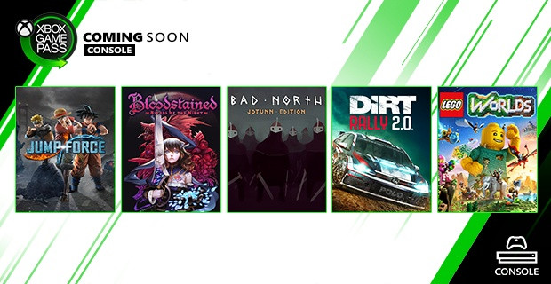 Xbox game pass septembre 6 jeux supplémentaires