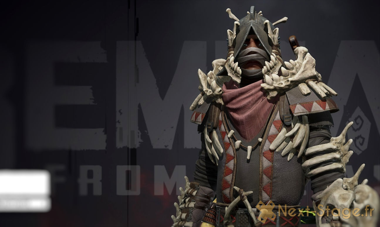 Remnant guide armure osseuse