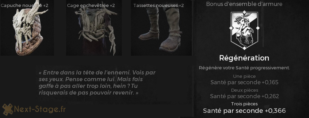 remnant guide armure noueuse