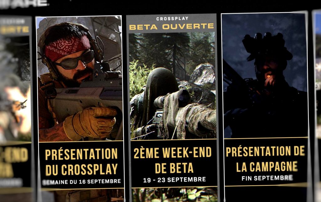 COD Modern Warface planning pre lancement