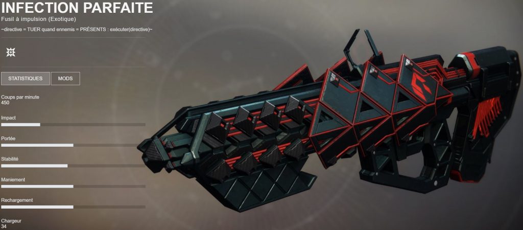 destiny 2 infection parfaite