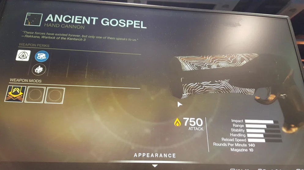destiny 2 revolver gospel