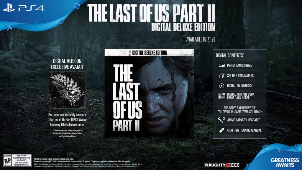 the last of us part 2 editiondigital deluxe