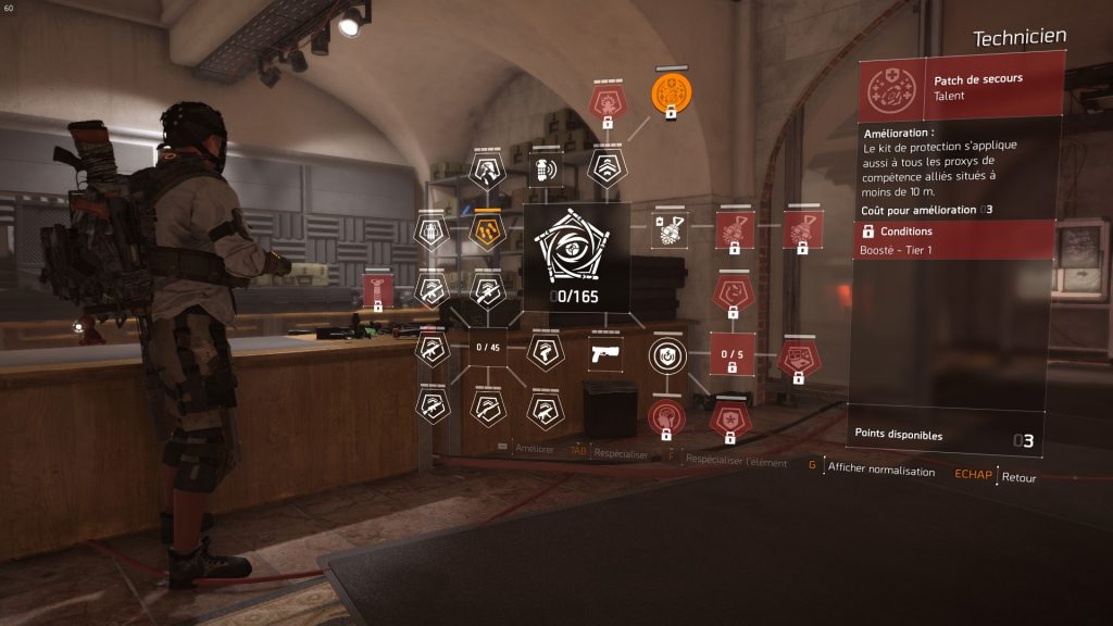 Tom Clancy's The Division spé technicien