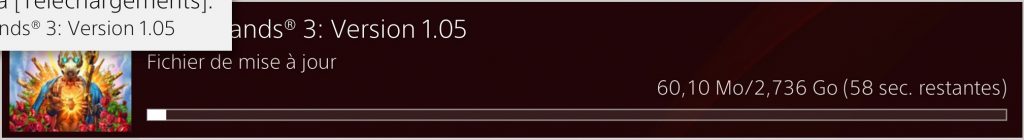borderlands 3 patch 1.05