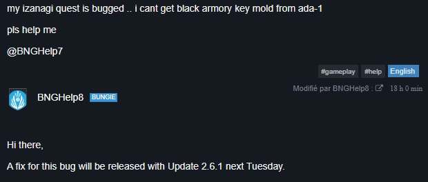 bungie bug izanagi