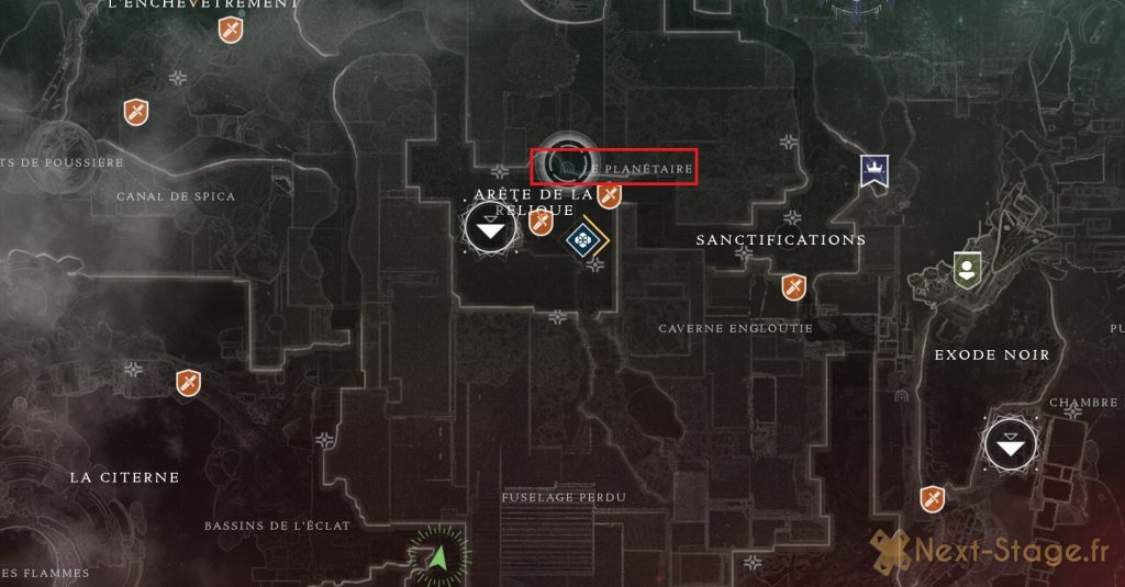 destiny 2 secteur oublié le planétaire