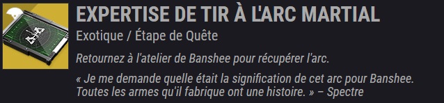 expertise de tir a l'arc martial