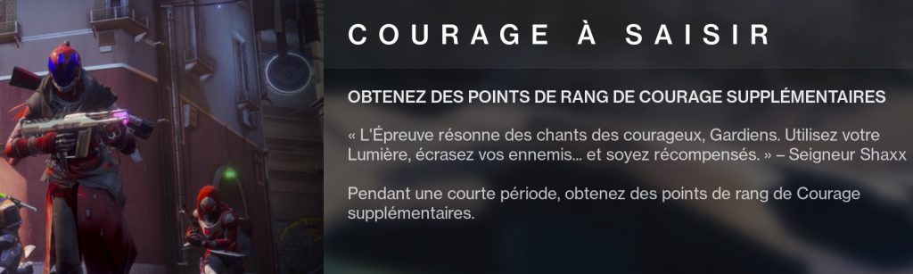 destiny bonus courage