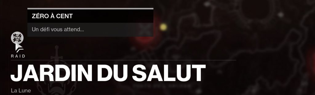 destiny défi zero à cent