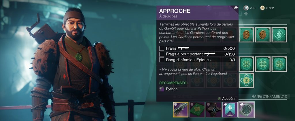 destiny 2 approche python