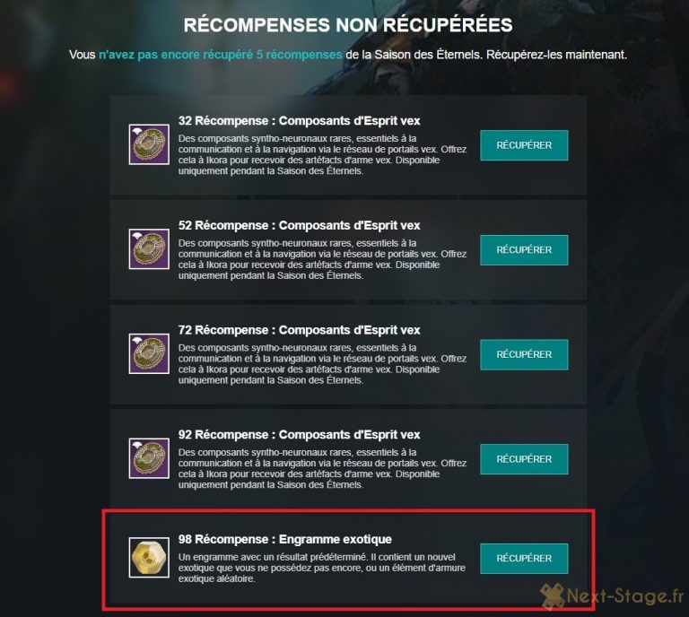 Recuperer Votre Recompense Gratuite Dans L'inventaire De La Clinique