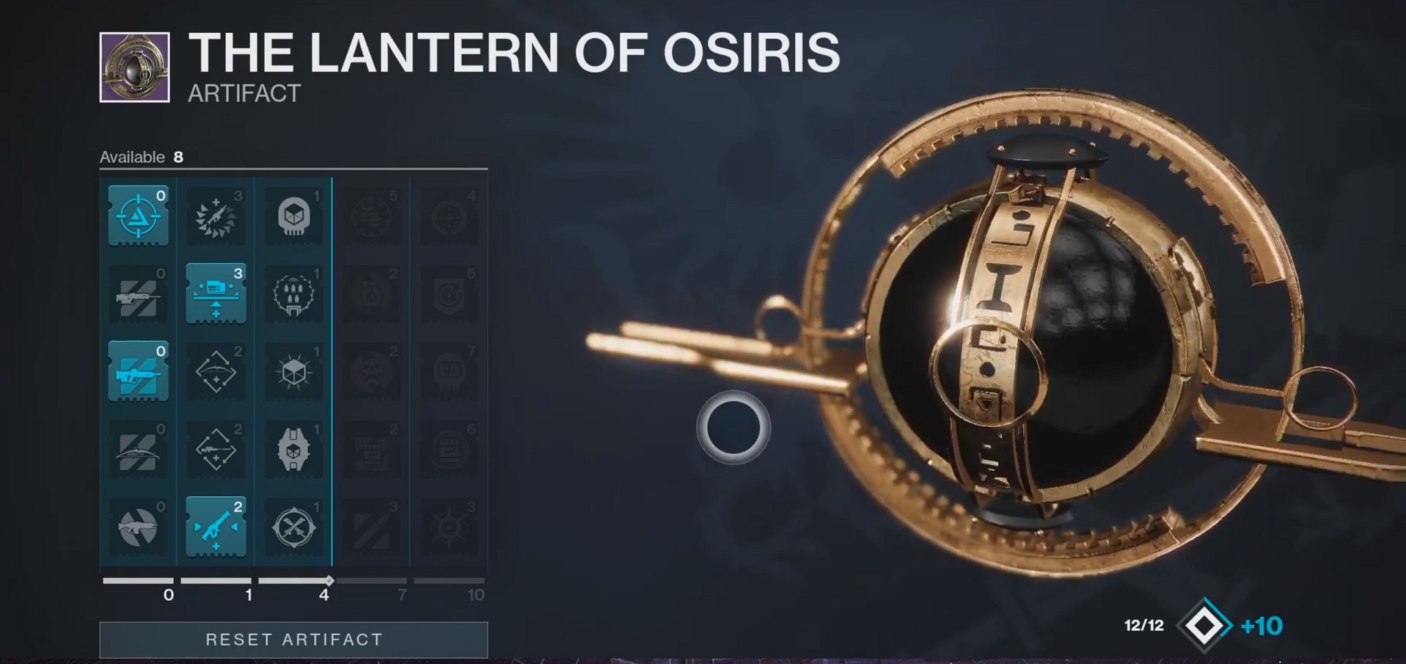 destiny 2 lanterne d'osiris