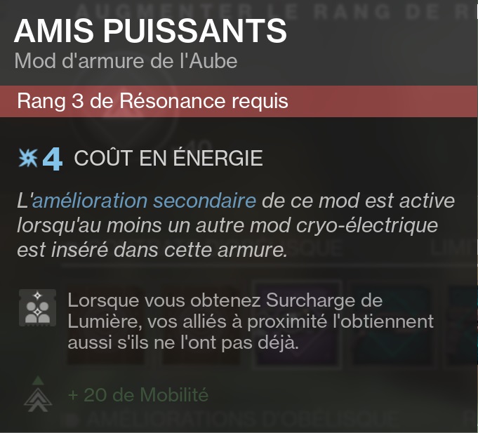 destiny 2 mod amis puissants