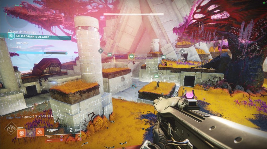 cadran solaire incruste