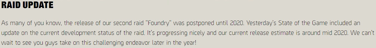 the division 2 raid 2 date de sortie