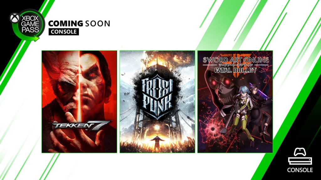 xbox game pass console janvier 2020