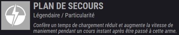 destiny 2 plan de secours