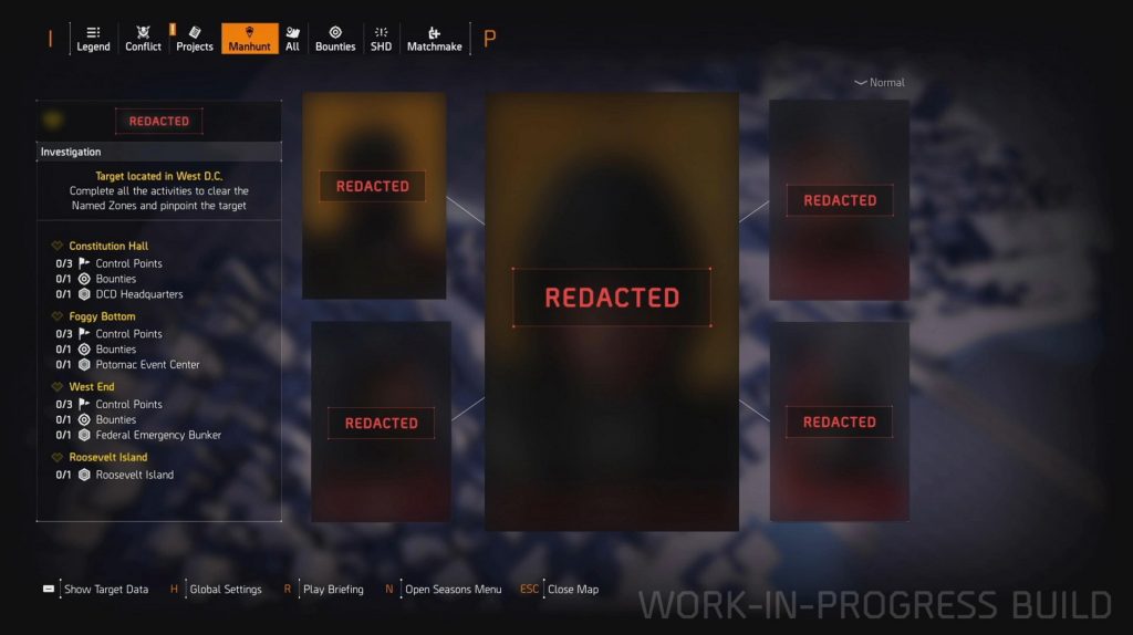 the division chasse à l'homme