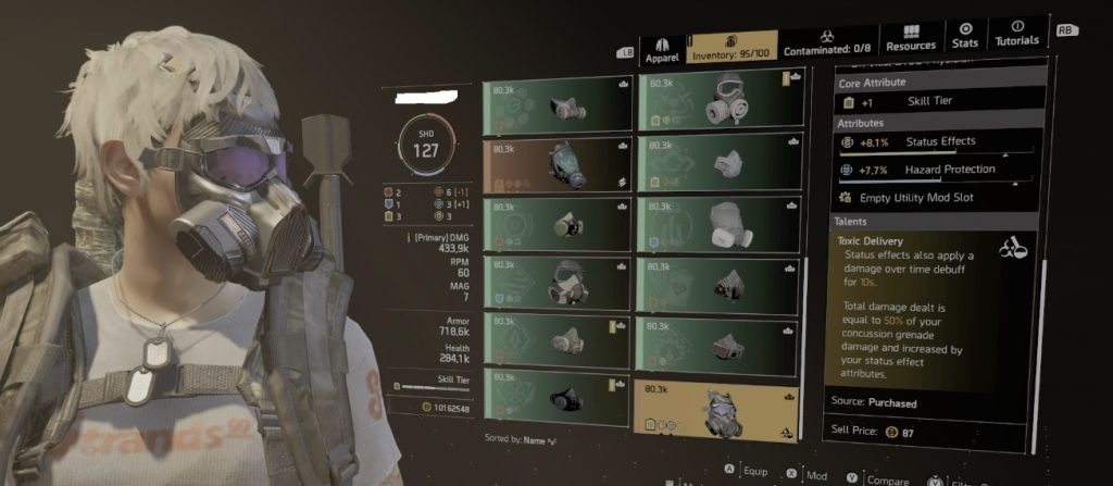 the division 2 The Vile Mask