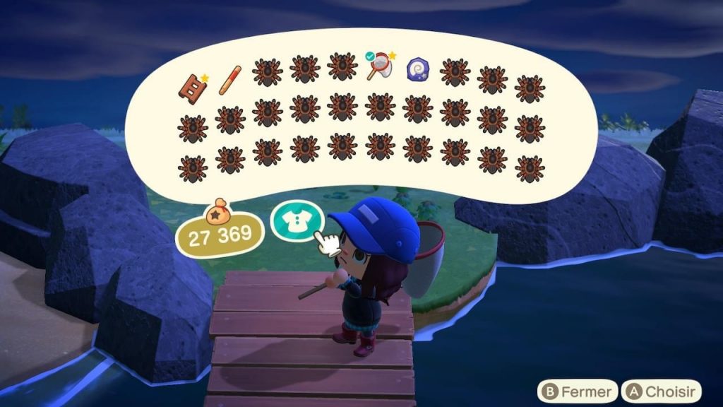 animal crossing lTarentules