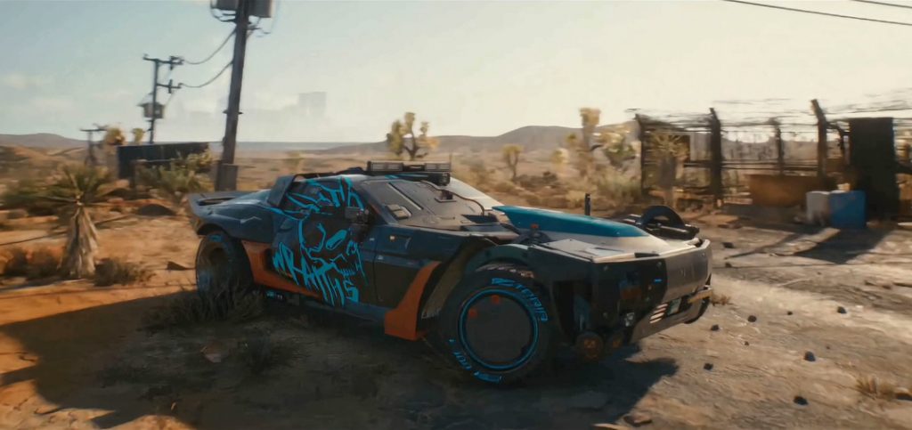 cyberpunk 2077 voiture