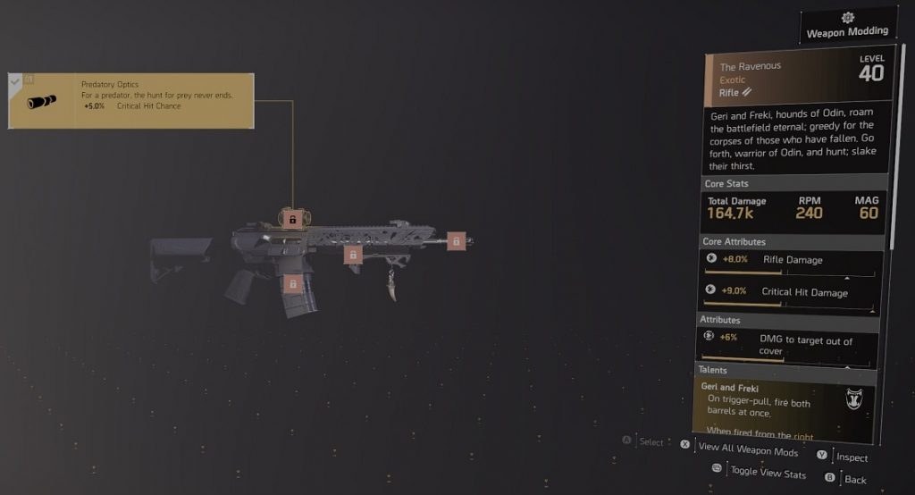 the division 2 the ravenous