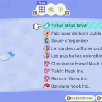 animal crossing ticket Miles Nook