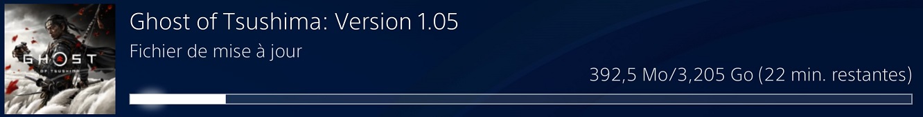 Ghost of tsushima patch 1.05