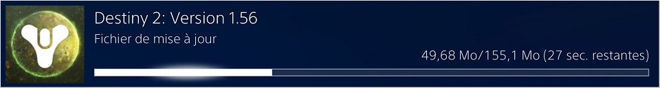 destiny 2 mise à jour 1.56
