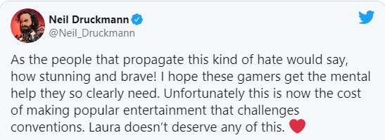 neil druckmann tlou2 menaces