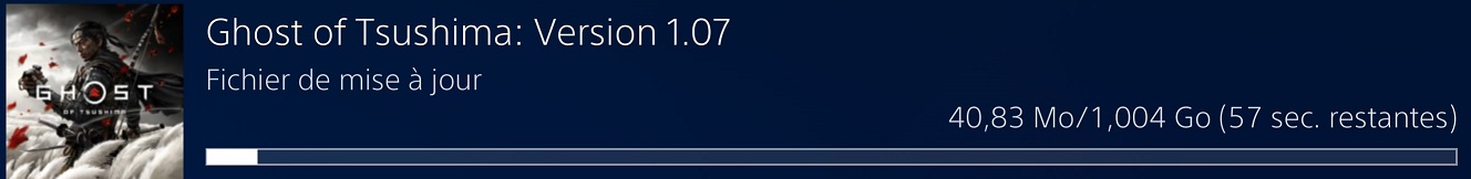 ghost of tsushima patch 1.07