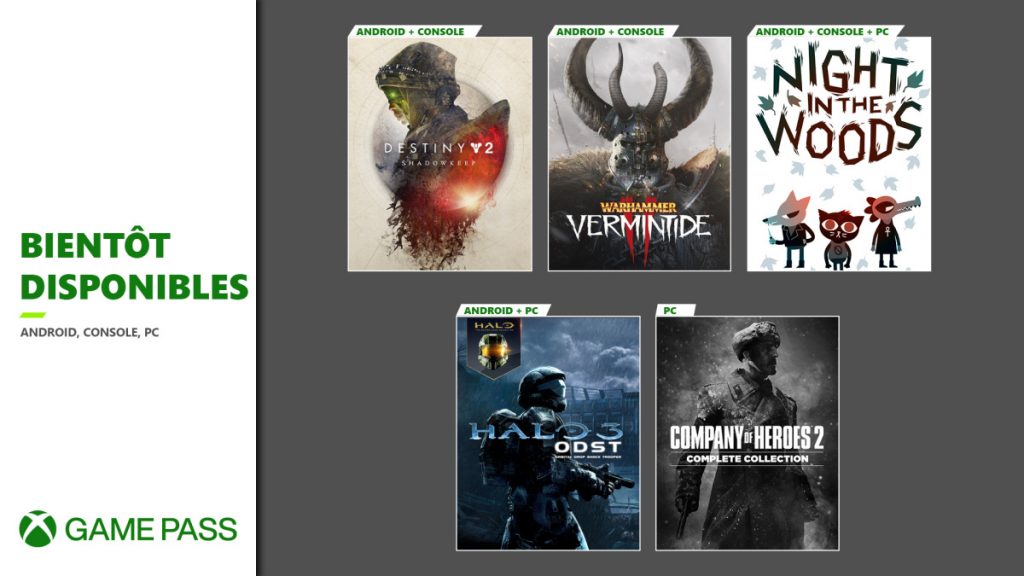 xbox game pass septembre bis 2020