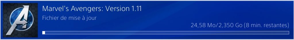 marvel's avengers patch 1.11