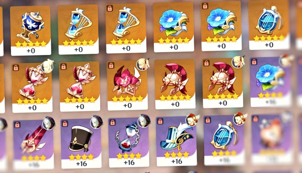 Genshin Impact guide farm artefacts