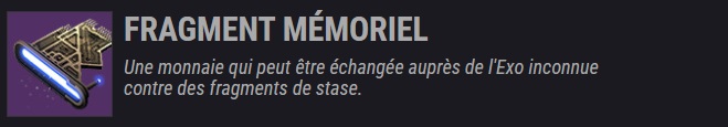 destiny 2 fragment mémoriel