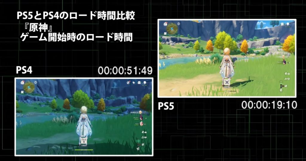 genshin impact temps de chargement ps5