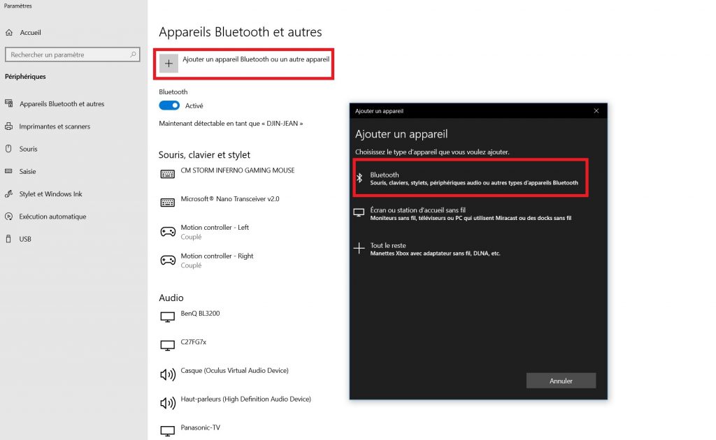ps5 manette bluetooth