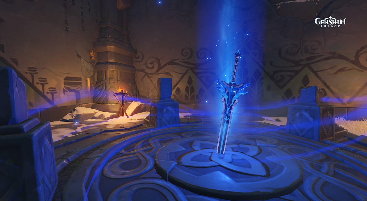 Genshin Impact Salle secrète du Palais Antique Positions des 8